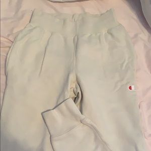 Eggshell champion joggers